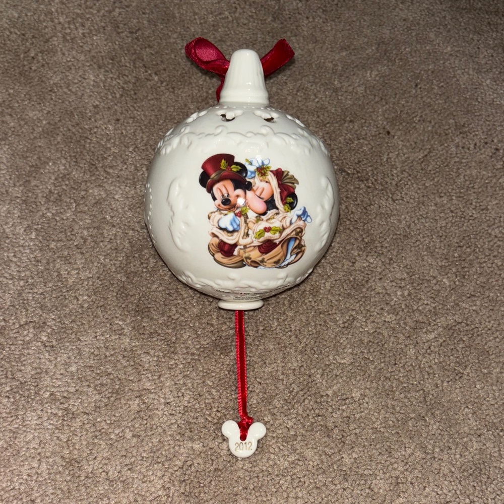 2012 Disney Porcelain Victorian Ball Ornament!